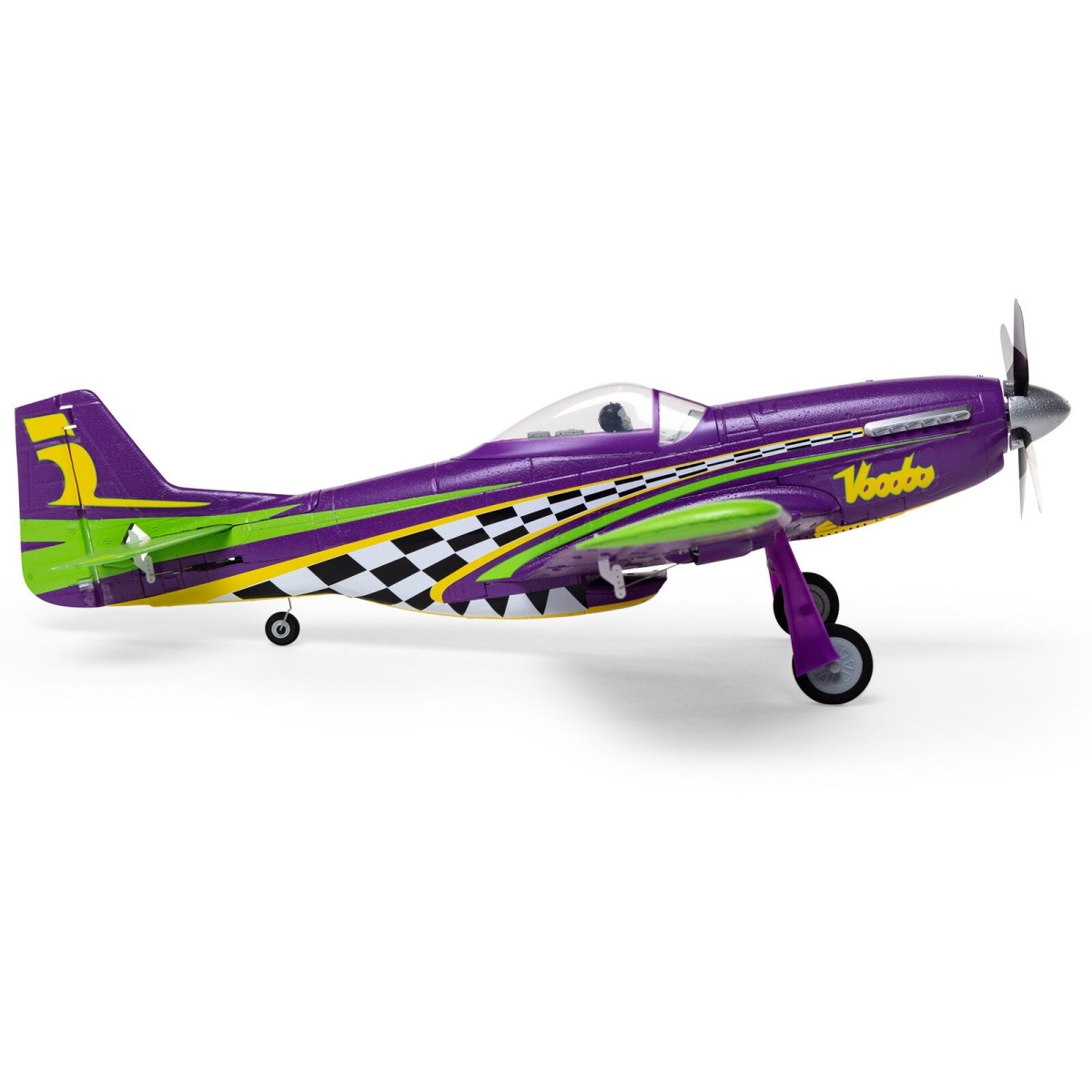 UMX P-51D Voodoo Safe/AS3X BNF Basic E-Flite Parkzone EFLU4350 - 5