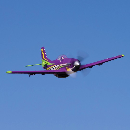 EFLU4350-UMX P-51D Voodoo Safe/AS3X BNF Basic E-Flite - EFLU4350