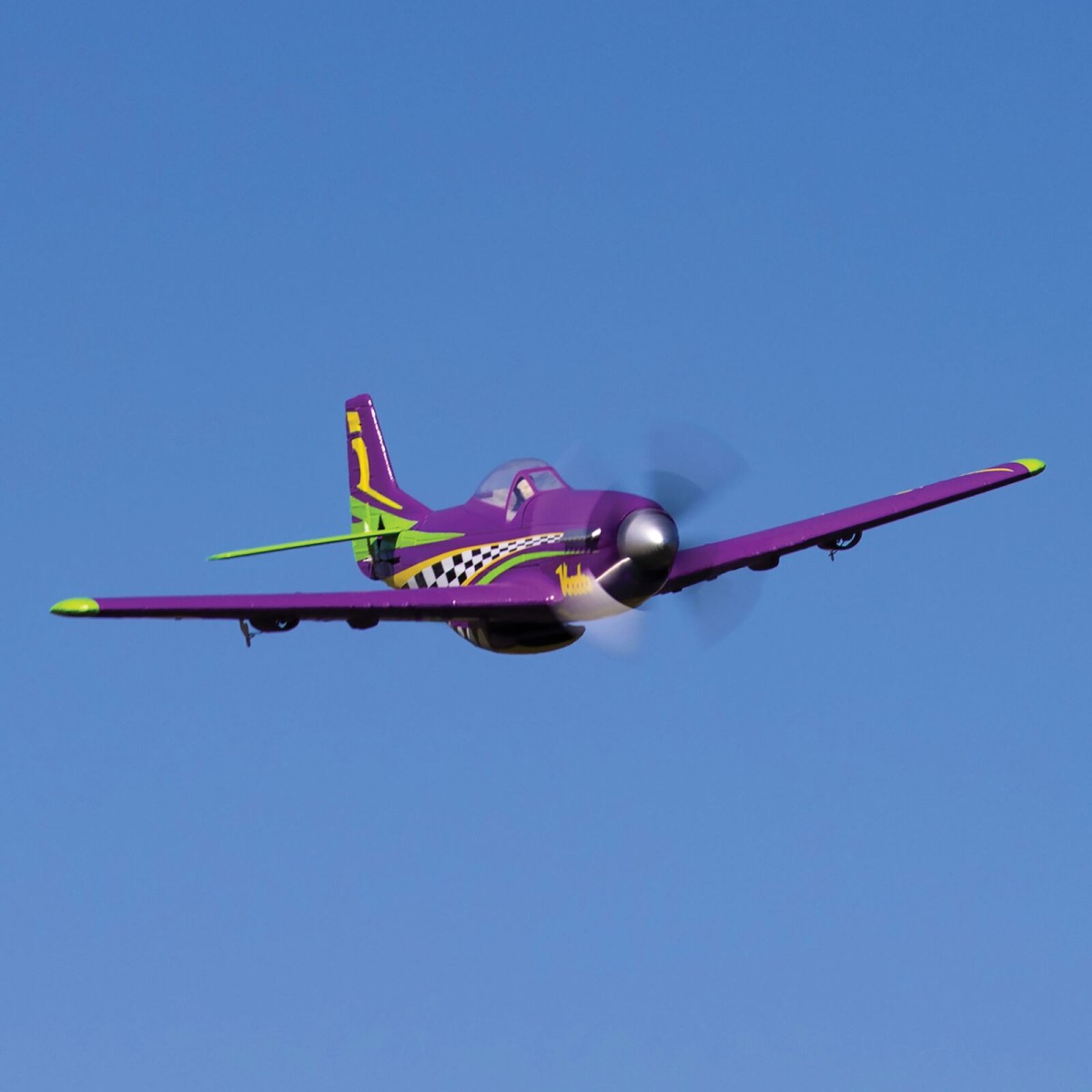 UMX P-51D Voodoo Safe/AS3X BNF Basic E-Flite Parkzone EFLU4350 - 9