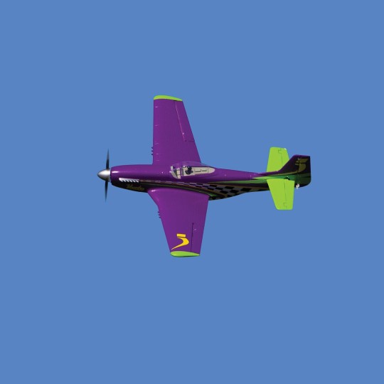 EFLU4350-UMX P-51D Voodoo Safe/AS3X BNF Basic E-Flite - EFLU4350
