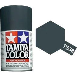 Paint bomb grey shiny steel TS38 Tamiya - 85038