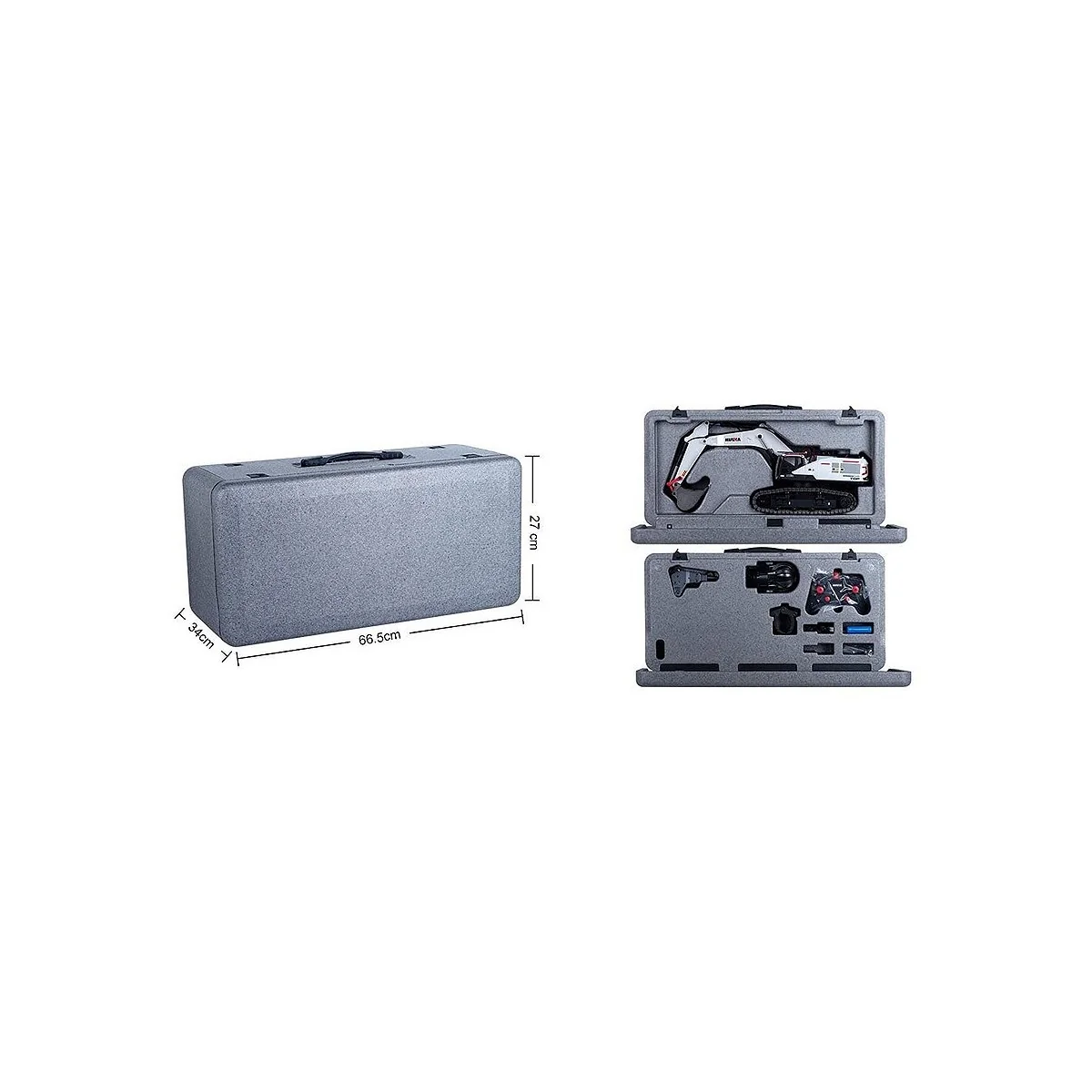 Metal RC excavator 22ch 1/14 - HuiNa CY1594 HuiNa Toys CY1594 - 14