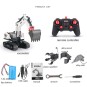 Metal RC excavator 22ch 1/14 - HuiNa CY1594 HuiNa Toys CY1594 - 2 CY1594-Metal RC excavator 22ch 1/14 - HuiNa CY1594