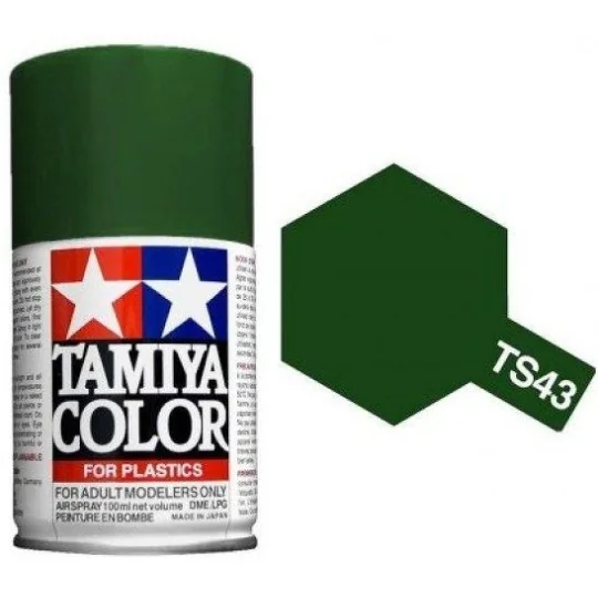 85043-Peinture bombe Vert Racing brillant TS43 Tamiya - 85043