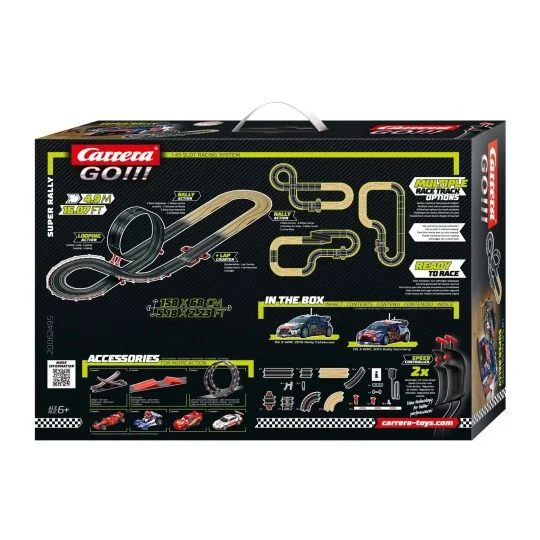 Super Rally circuit slot 1/43 Carrera GO!! Carrera 20062495 - 2 20062495-Super Rally circuit slot 1/43 Carrera GO!! - 20062495