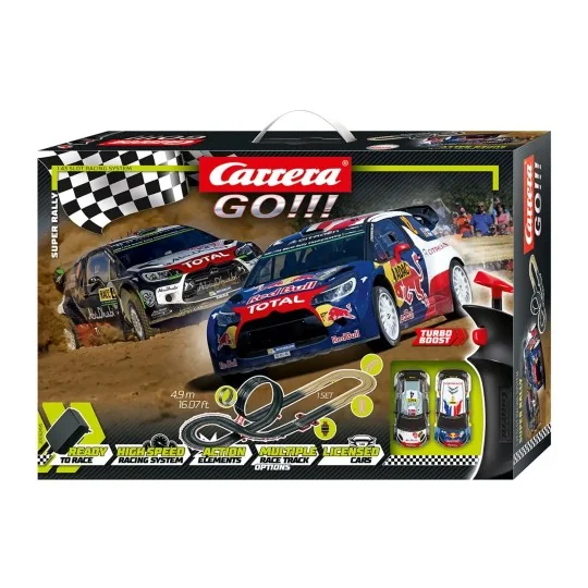 20062495-Circuit Super Rally slot 1/43 Carrera GO!!! - 20062495