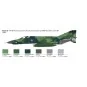 Avion RF-4E Phantom 1/48 Italeri Italeri I2818 - 6 I2818-Avion RF-4E Phantom 1/48 Italeri - I2818