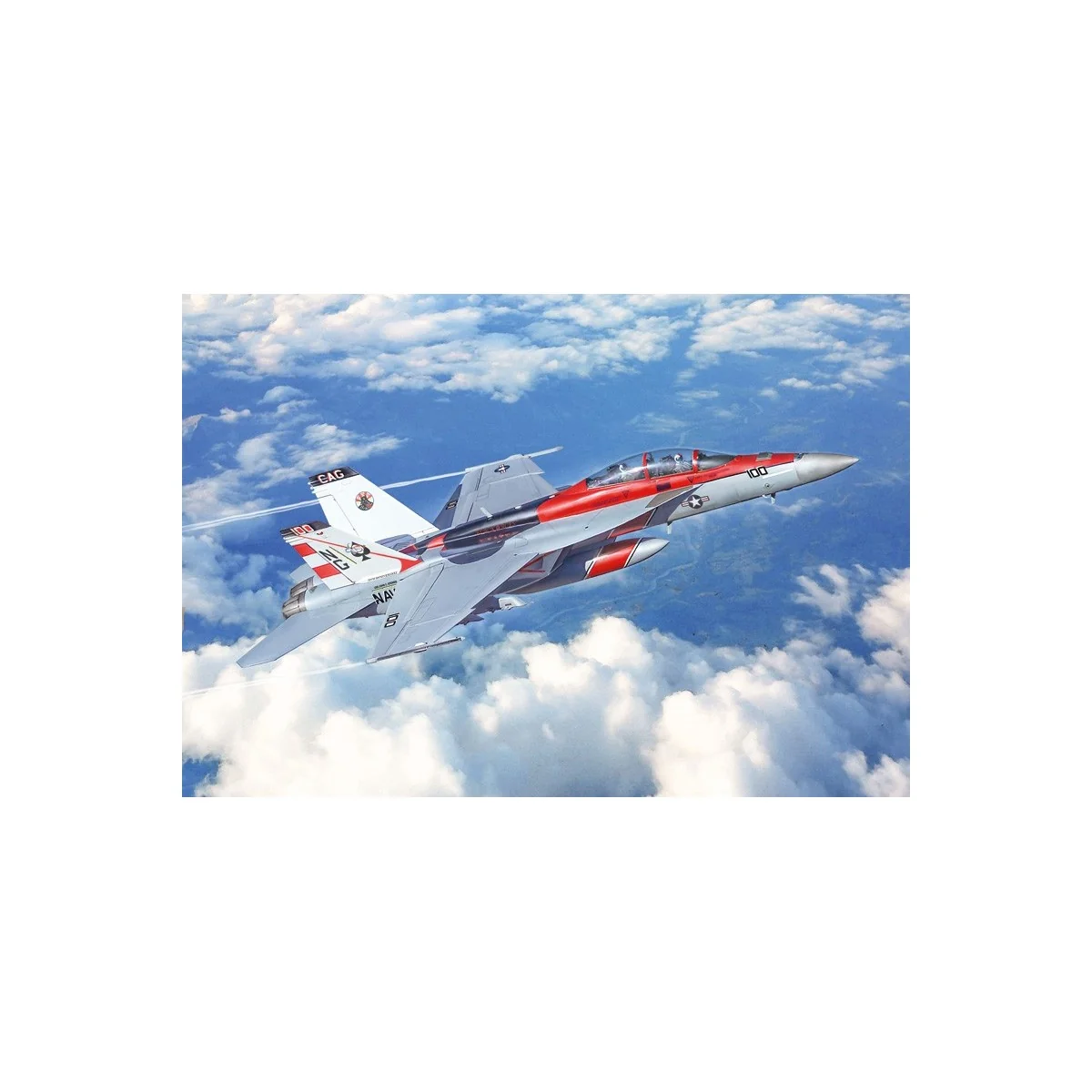 F/A-18F Super Hornet U.S. Navy Spec.Colors 1/48 Italeri Aircraft Italeri I2823 - 1 F/A-18F Super Hornet U.S. Navy Spec.Colors 1/48 Italeri Aircraft Italeri I2823 - 1