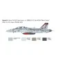 F/A-18F Super Hornet U.S. Navy Spec.Colors 1/48 Italeri Aircraft Italeri I2823 - 5 I2823-F/A-18F Super Hornet U.S. Navy Spec.Colors 1/48 Italeri Aircraft - I2823