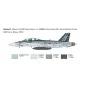 F/A-18F Super Hornet U.S. Navy Spec.Colors 1/48 Italeri Aircraft Italeri I2823 - 6 I2823-F/A-18F Super Hornet U.S. Navy Spec.Colors 1/48 Italeri Aircraft - I2823