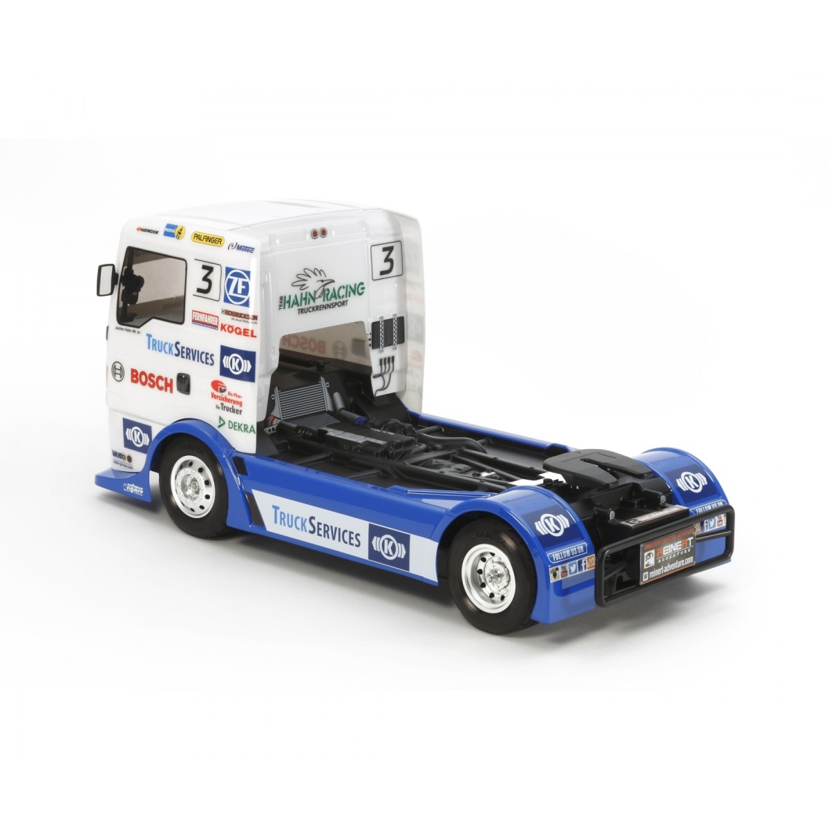 Camion MAN TGS Team Hahn Racing TT-01E Kit Tamiya Tamiya 58632 - 2