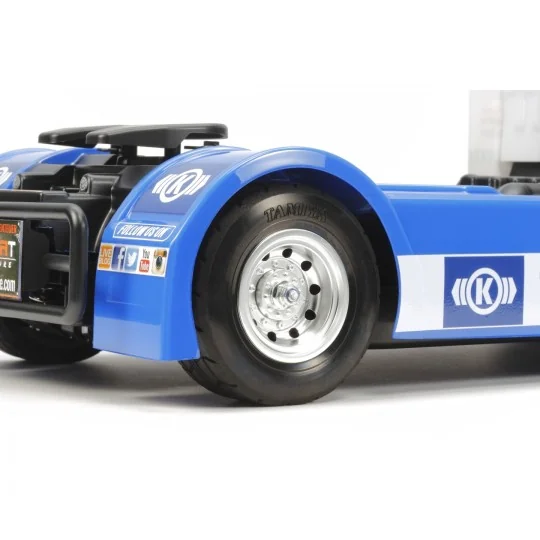 58632-Camion MAN TGS Team Hahn Racing TT-01E Kit Tamiya - 58632