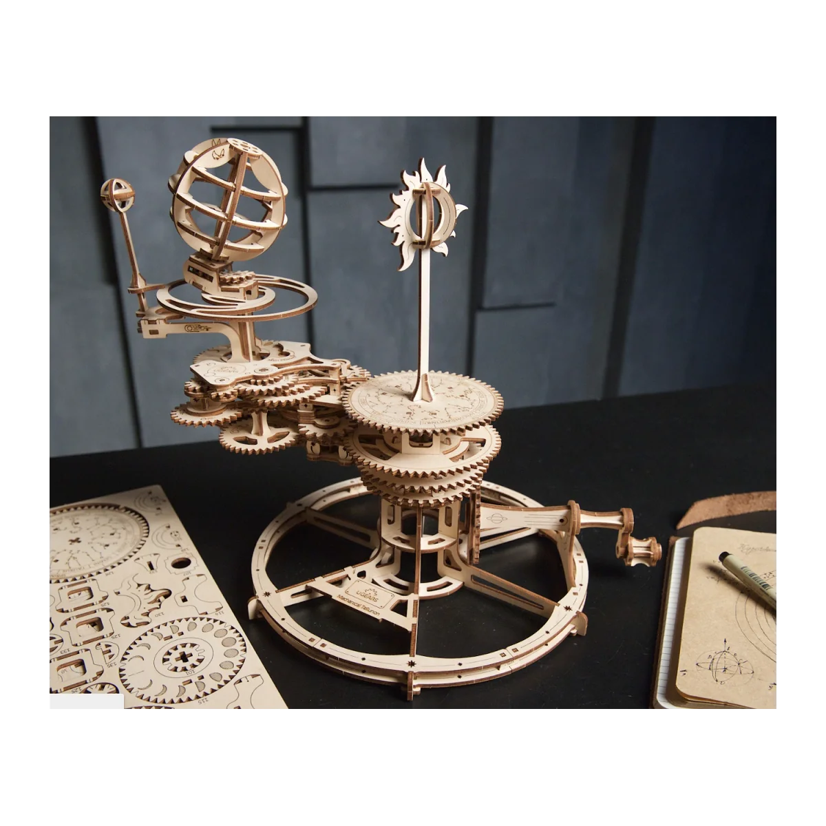 Tellurion Puzzle 3D bois UGEARS UGEARS UG-70167 - 4 Tellurion Puzzle 3D bois UGEARS UGEARS UG-70167 - 4