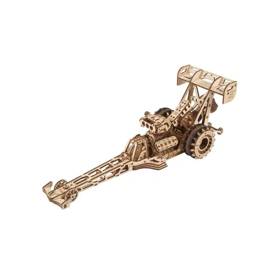 Dragster Top Fuel Puzzle 3D bois UGEARS UGEARS UG-70174 - 1 UG-70174-Dragster Top Fuel Puzzle 3D bois UGEARS - UG-70174