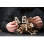 Dragster Top Fuel Puzzle 3D wood UGEARS UGEARS UG-70174 - 5 UG-70174-Dragster Top Fuel 3D Wooden Puzzle UGEARS - UG-70174