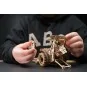 Dragster Top Fuel Puzzle 3D wood UGEARS UGEARS UG-70174 - 5 UG-70174-Dragster Top Fuel 3D Wooden Puzzle UGEARS - UG-70174