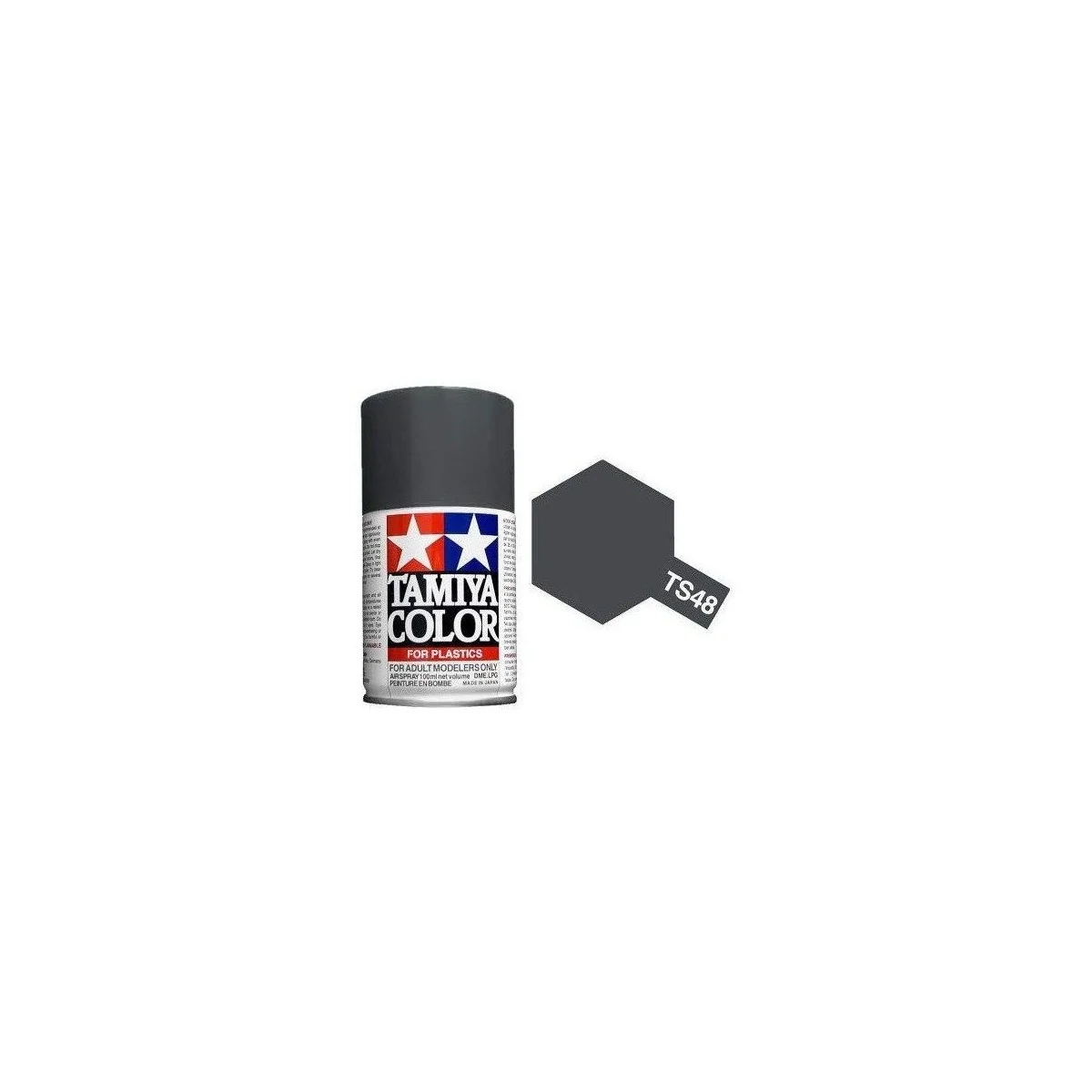 Tamiya TS48 Matt Gunship Grey spray paint - 85048 - 85048 Tamiya TS48 Matt Gunship Grey spray paint - 85048 - 85048