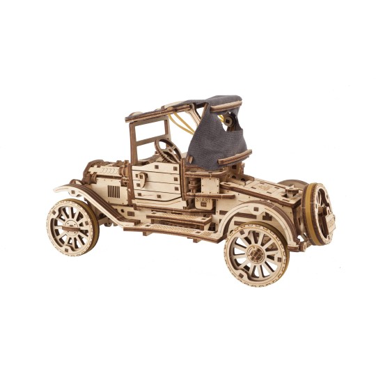 Car retro Ford Model T Puzzle 3D wood UGEARS UGEARS UG-70175 - 2 UG-70175-Retro Ford Model T Car 3D Wooden Puzzle UGEARS - UG-70175
