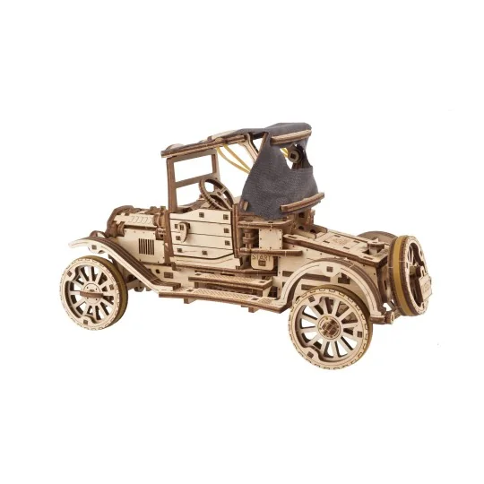 Car retro Ford Model T Puzzle 3D wood UGEARS UGEARS UG-70175 - 2 UG-70175-Retro Ford Model T Car 3D Wooden Puzzle UGEARS - UG-70175