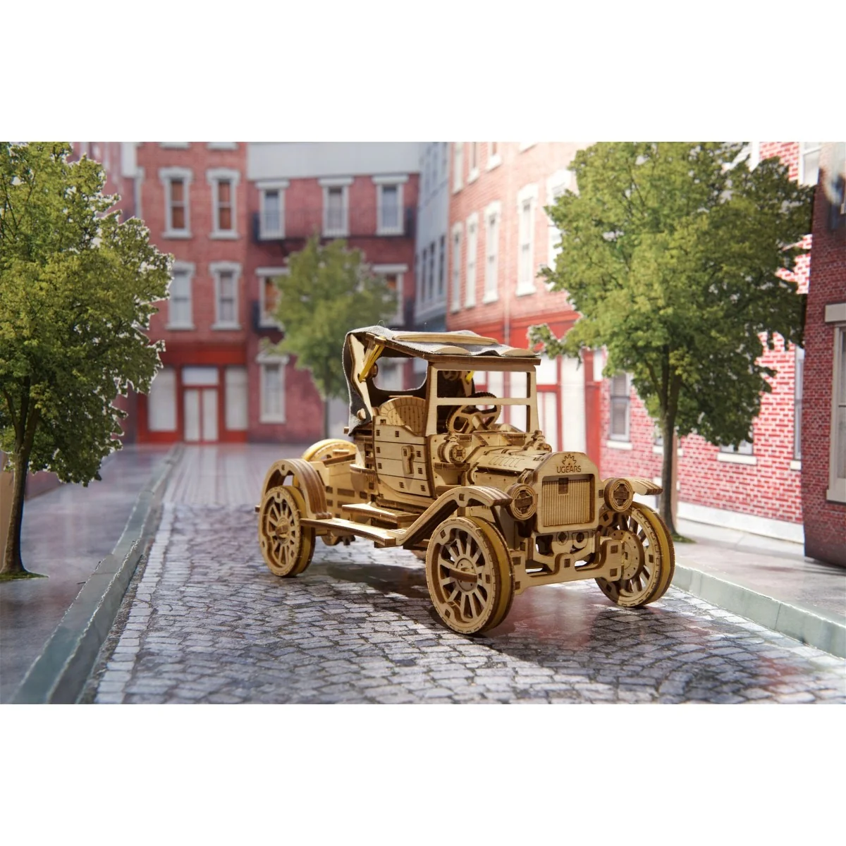 Voiture rétro Ford Model T Puzzle 3D bois UGEARS UGEARS UG-70175 - 5 Voiture rétro Ford Model T Puzzle 3D bois UGEARS UGEARS UG-70175 - 5