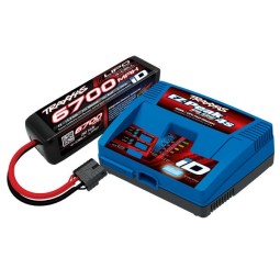 Chargeur rapide EX-Peak Plus 4S 2991G + Lipo 4S 6700mAh 2890X Traxxas Traxxas TRX-2998G - 1