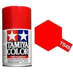 Paint bomb red bright brilliant TS49 Tamiya - 85049