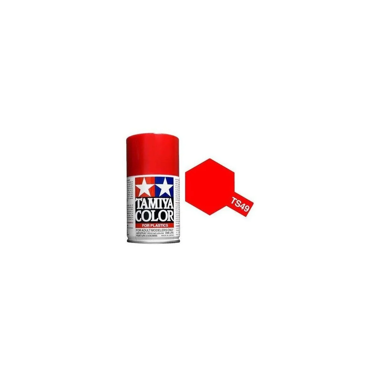 Paint bomb red bright brilliant TS49 Tamiya - 85049 Paint bomb red bright brilliant TS49 Tamiya - 85049