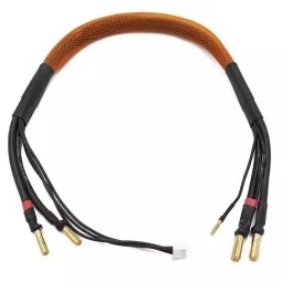 Cordon de charge PK 5mm + Equilibrage Lipo 2S 400mm Konect Konect KN-130440 - 1