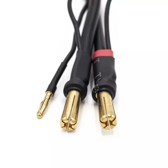 KN-130440-Cordon de charge PK 5mm + Equilibrage Lipo 2S 400mm Konect - KN-130440