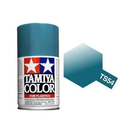 85054-Tamiya TS54 Light Blue Metallic Gloss Spray Paint - 85054