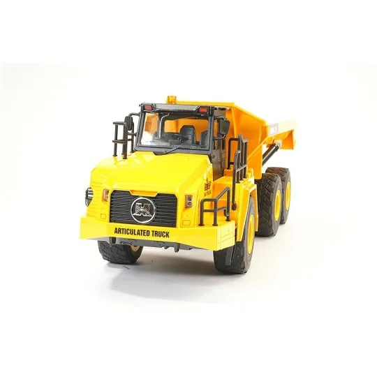 copy of Bulldozer RC 1/16 2.4Ghz - HuiNa HuiNa Toys CY1553 - 4 CY1553-HuiNa 1/16 RC Dump Truck 2.4GHz - CY1553