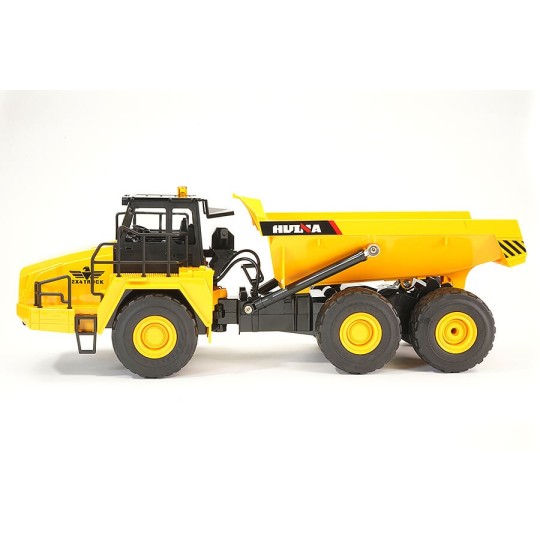 copy of Bulldozer RC 1/16 2.4Ghz - HuiNa HuiNa Toys CY1553 - 5 CY1553-HuiNa 1/16 RC Dump Truck 2.4GHz - CY1553