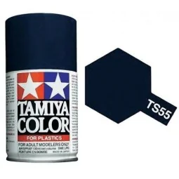 Tamiya TS55 Gloss Metallic Dark Blue Spray Paint - 85055