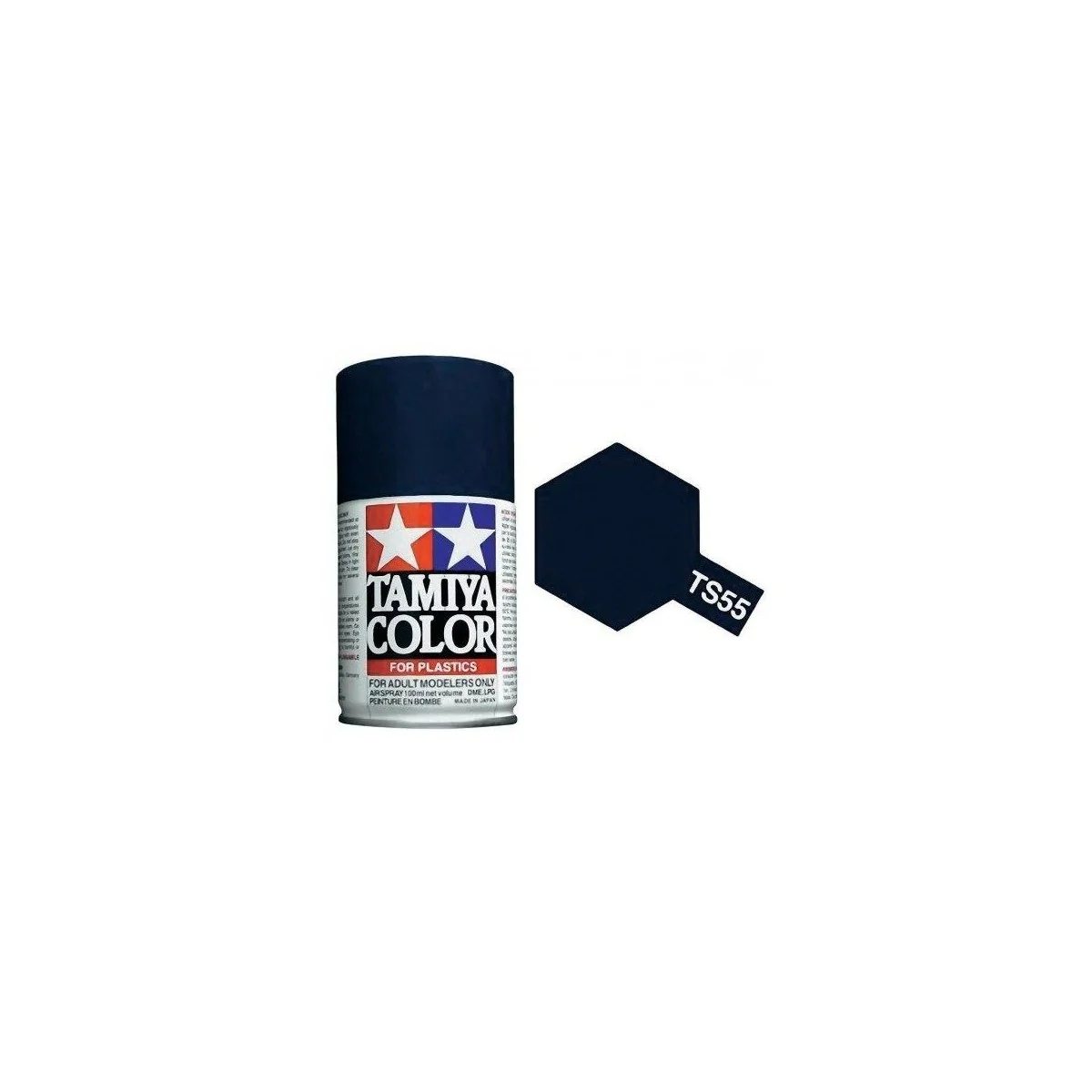 Tamiya TS55 Gloss Metallic Dark Blue Spray Paint - 85055