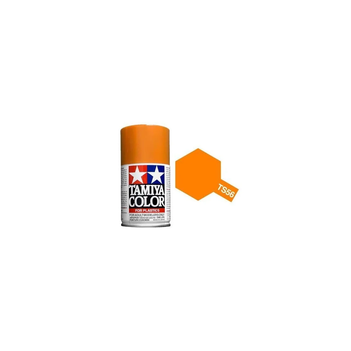 Tamiya TS56 Bright Orange Gloss Spray Paint - 85056 - 85056 Tamiya TS56 Bright Orange Gloss Spray Paint - 85056 - 85056