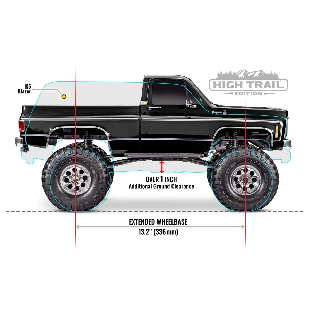 TRX-4 Chevrolet K10 Cheyenne 4WD TQi RTR Traxxas 92056-4 Traxxas TRX-92056-4 - 32 TRX-4 Chevrolet K10 Cheyenne 4WD TQi RTR Traxxas 92056-4 Traxxas TRX-92056-4 - 32
