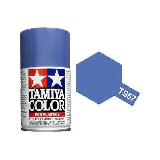 85057-Tamiya TS57 Glossy Blue-Violet Spray Paint - 85057