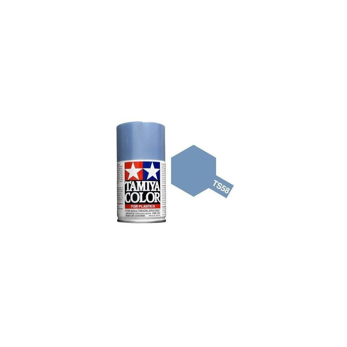 Peinture bombe Bleu Clair nacré TS58 Tamiya Tamiya 85058 - 1