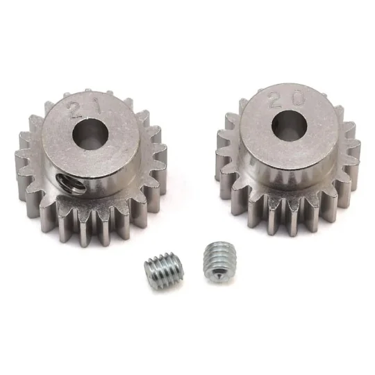 50356-Pignon moteur 20/21T module 0.6 Tamiya