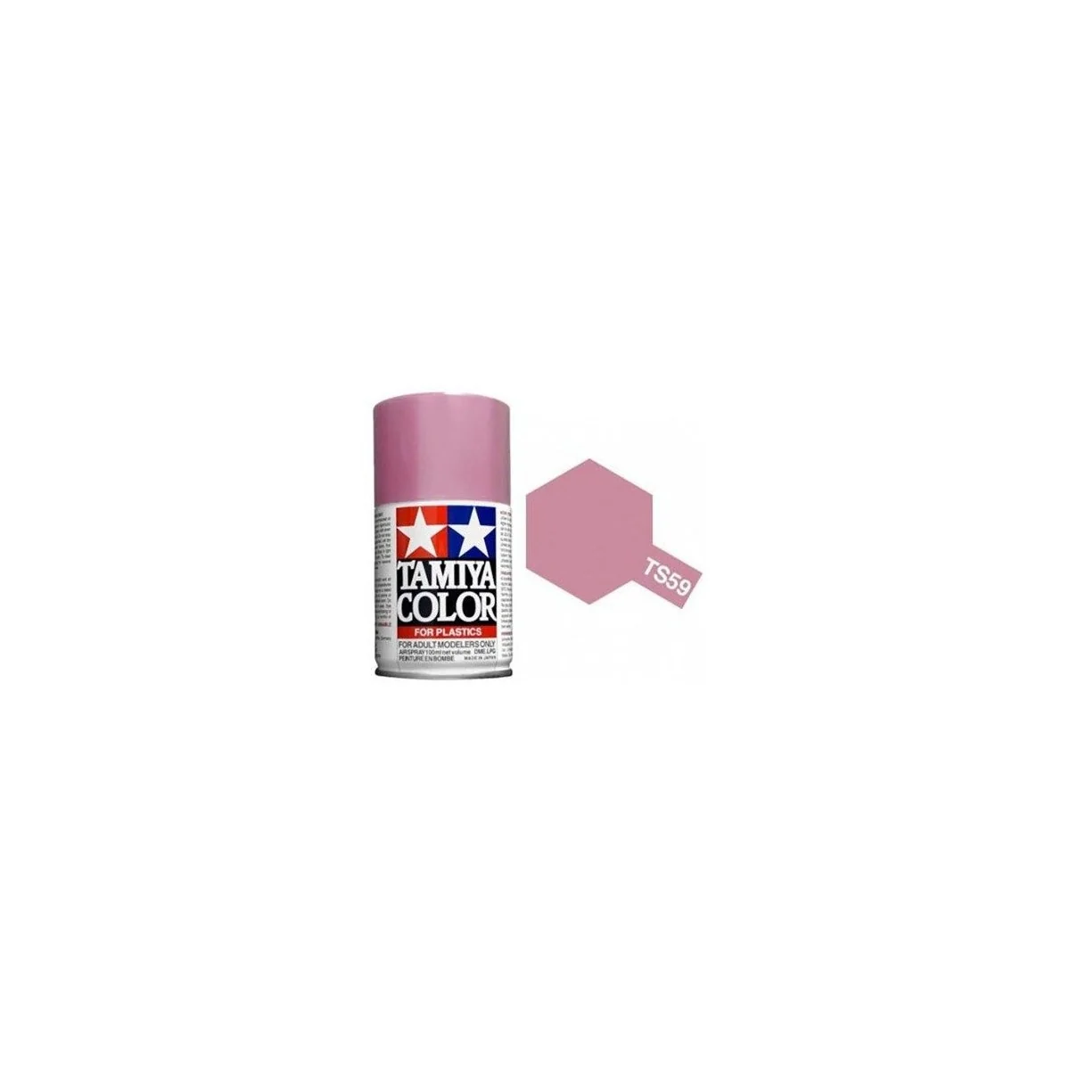 Tamiya TS59 Light Pearlescent Red Spray Paint - 85059 Tamiya TS59 Light Pearlescent Red Spray Paint - 85059