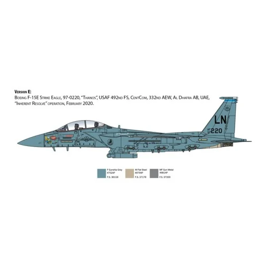 I2803-F-15E Strike Eagle 1/48 Italeri - I2803