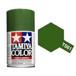 Peinture bombe Vert Otan mat TS61 Tamiya Tamiya 85061 - 1