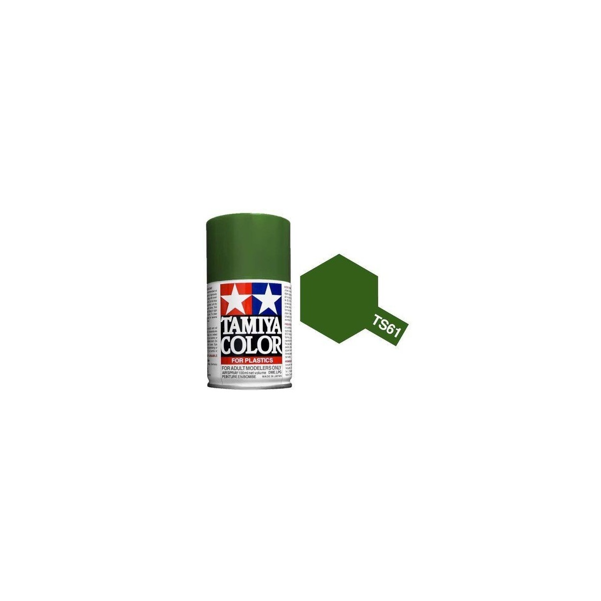 Paint bomb green Matt NATO TS61 Tamiya - 85061