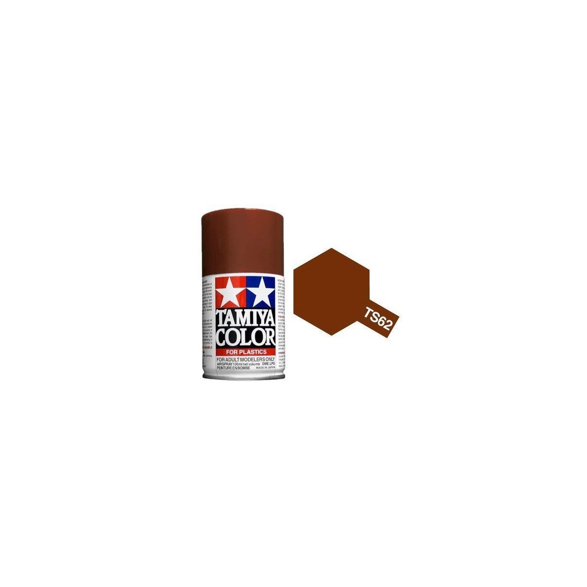 Paint bomb Brown Matt NATO TS62 Tamiya - 85062
