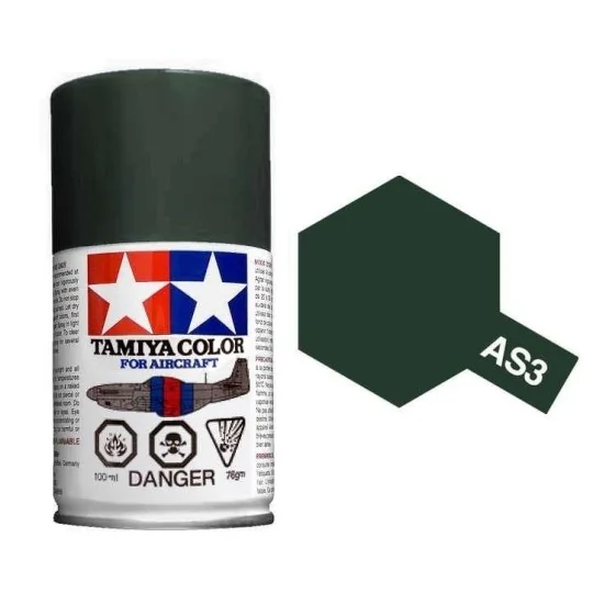 86503-Spray paint Gray Green Luftwaffe AS3 Tamiya - 86503