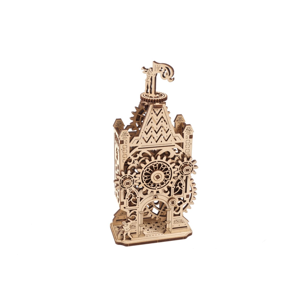 Old Clock Tower Puzzle 3D wood UGEARS UGEARS UG-70169 - 2