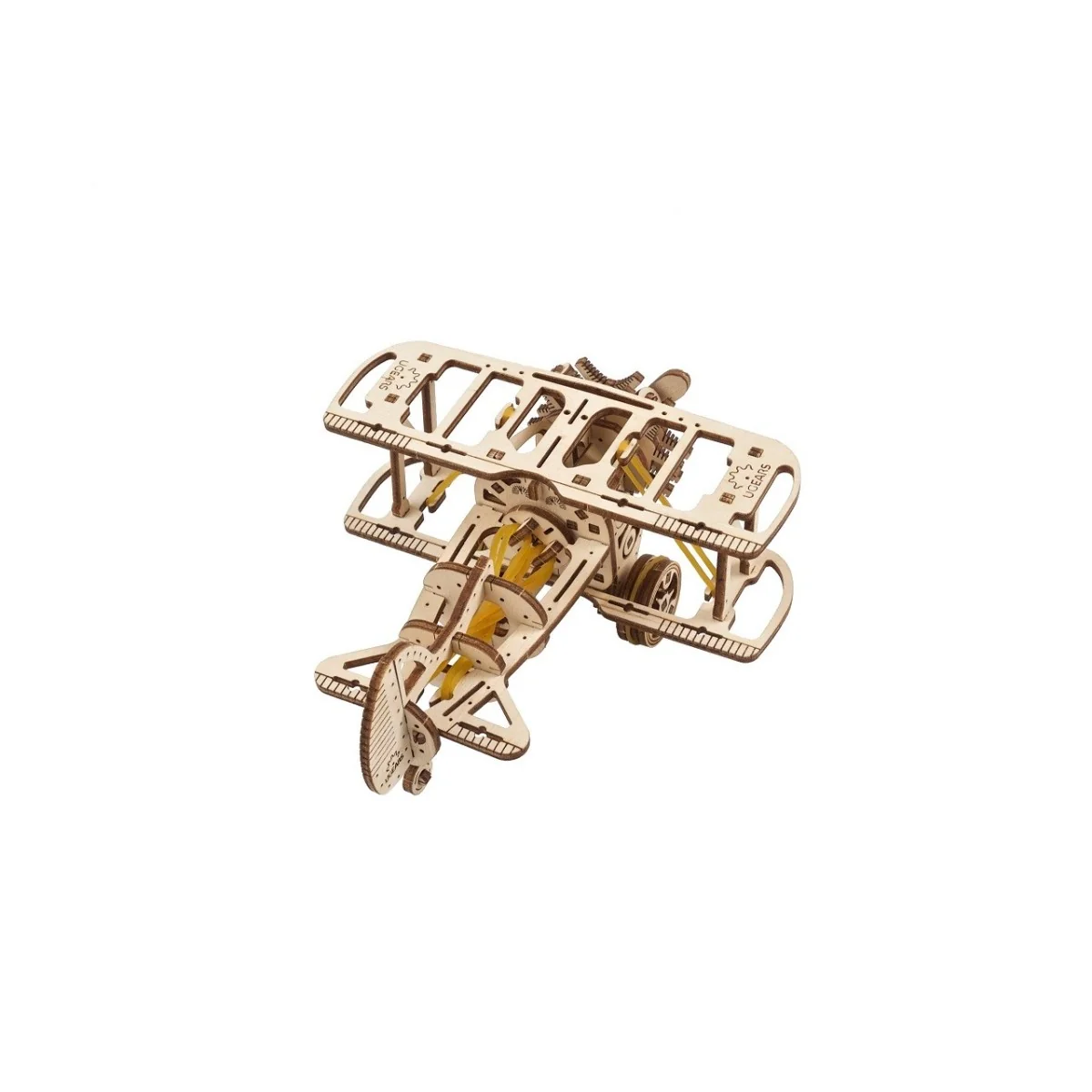 Mini Biplane Puzzle 3D wood UGEARS UGEARS UG-70159 - 2