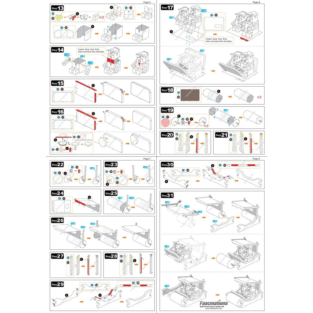 Metal Earth Firestone Family Metal Earth MEM065 - 7