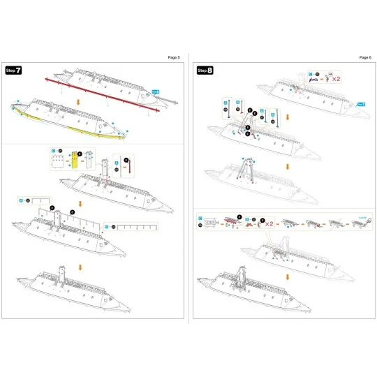 ICX231-Iconx boats Monitor & Merrimack Metal Earth - ICX231