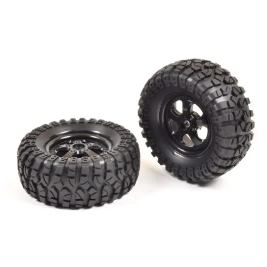 T4933/50-Roues complètes (x2) Pirate Booster Tracker Dune Ripper T2M - T4933/50